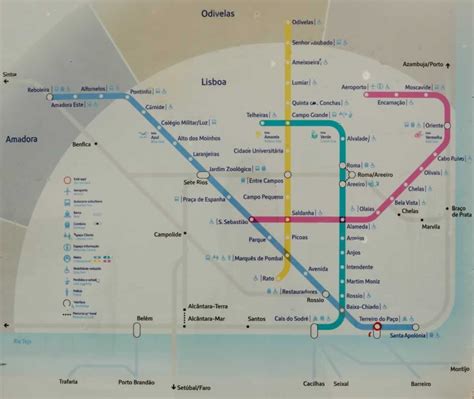 Lisbon Metro System: Map, Cards, Fares and Directions