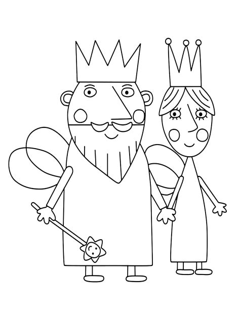 Ben & Holly's Little Kingdom - The King and Queen Thistle together by ...