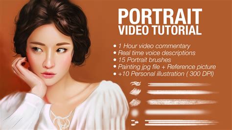 ArtStation - Portrait Painting In Photoshop - Video Tutorial | Tutorials