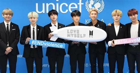 BTS’s UNICEF Love Yourself Campaign Has Raised Over $1.4M In Only One Year - Koreaboo