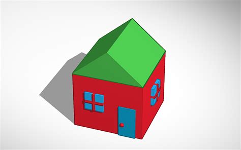 3D design Model House - Tinkercad