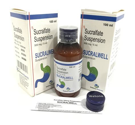 Sucralfate Suspension at Rs 9/box | Oral Suspension | ID: 14720910712