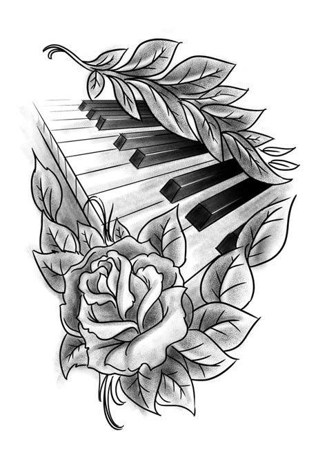 piano tattoo | Piano tattoo, Music drawings, Music tattoo designs