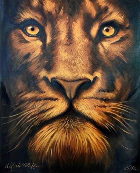 LION OF JUDAH Painting by Alfredo Maffei | Saatchi Art