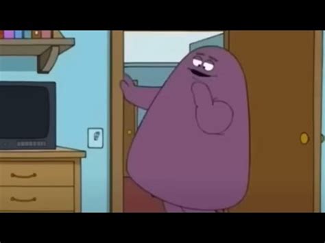 Grimace family guy - YouTube