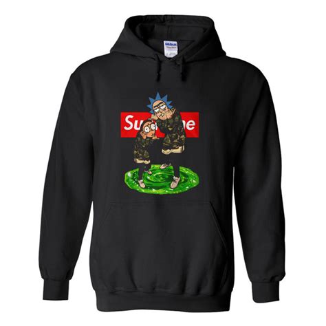 Supreme rick and morty Hoodie