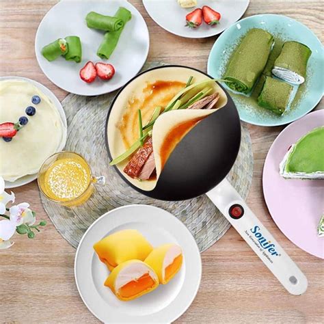 Automatic Portable Crepe Maker | Crepe maker, How to make breakfast, How to make crepe