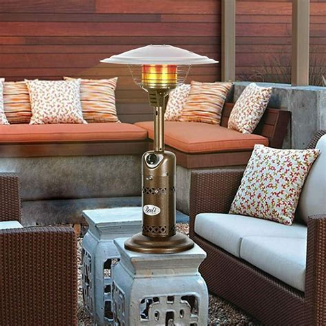 Premium Small Propane Patio Heater Mini Gas Fire Pit Heater | Morealis