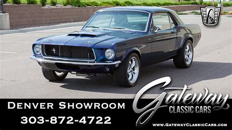 1968 Ford Mustang - Denver Showroom #543 Gateway Classic Cars - YouTube