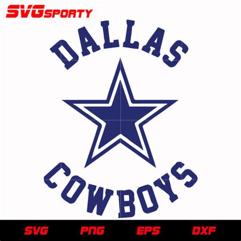 Dallas Cowboys Circle Logo 3 svg, nfl svg, eps, dxf, png, digital file ...