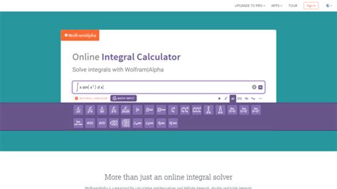 Integral Calculator - Wolfram|Alpha: Features, Benefits and Review