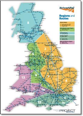 Network Rail route & RUS maps