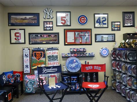 Some of our new baseball memorabilia at Northwest Man Cave | Man cave ...