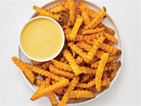 Seasoned Fries with Cheese Sauce Recipe | Food Network Kitchen | Food ...