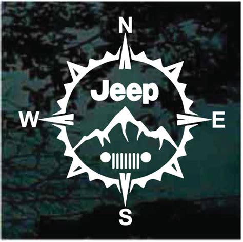 Jeep Compass Decals & Stickers | Decal Junky