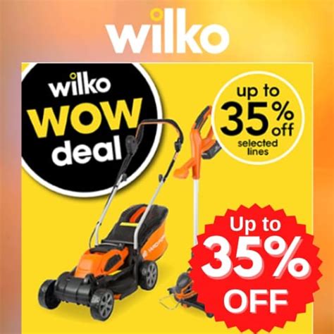 Wilko Sale! Up to 35% off on Garden Power Tools at Wilko