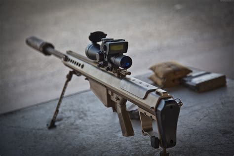 sniper rifle, scope, M82A1, Light fifty, bullets, M82, M107, anti-materiel, ammunition, Barrett ...