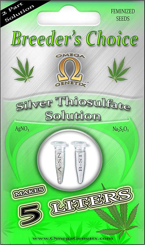 Silver Thiosulfate Solution, 5 Liters, Breeder's Choice : Amazon.ca ...