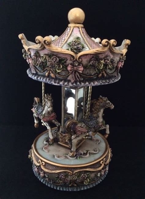 Currently at the Catawiki auctions: Carousel in the form of a music box - 2nd half of 20th ...