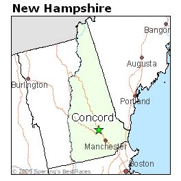 Best Places to Live in Concord, New Hampshire