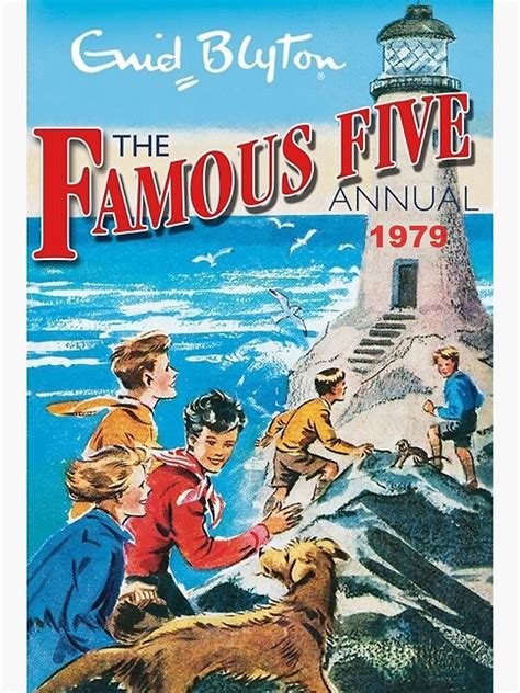 "The Famous Five by Enid Blyton" Framed Art Print for Sale by ...