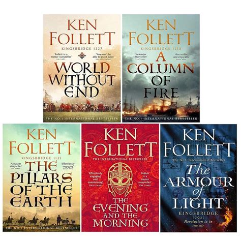 Kingsbridge Series Collection 5 Books Set by Ken Follett | The Book Bundle