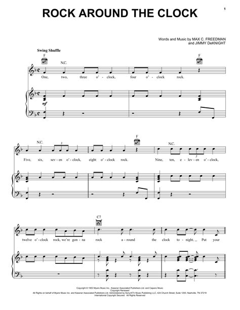 Rock Around The Clock | Sheet Music Direct