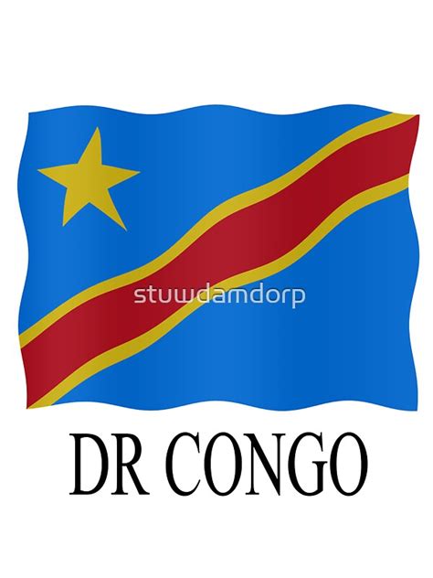 "DR Congo Flag" Stickers by stuwdamdorp | Redbubble