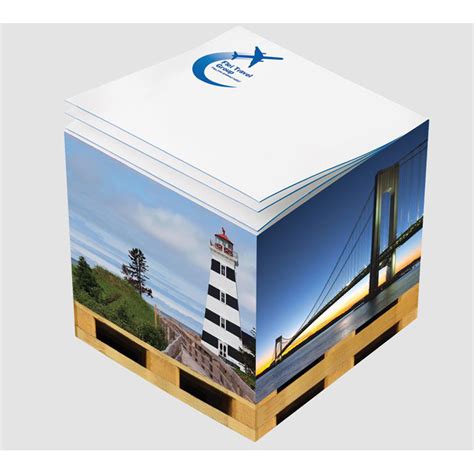 Post-it® Custom Printed Notes Cube - Show Your Logo