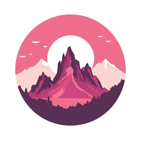 Premium Vector | Pink logo design