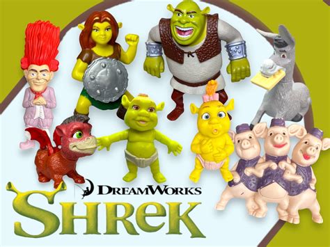 2010 shrek Forever Mcdonald's Happy Meal Toys You Pick - Etsy