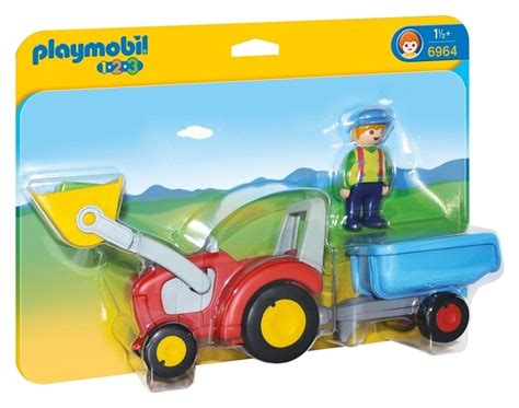 Playmobil 6964 123 Tractor with Trailer Reviews