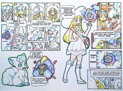 Lillie's Alolan Vulpix TF by FezMangaka.deviantart.com on @DeviantArt Pokemon Waifu, Pokemon Sun ...