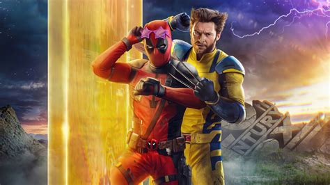 Deadpool and Wolverine Time 4K #5883a Wallpaper iPhone Phone