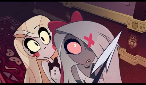 Hazbin Hotel charlie and vaggie | Hotel art, Hotel, Animation