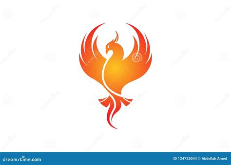 Creative Phoenix Bird Logo stock vector. Illustration of elegant ...