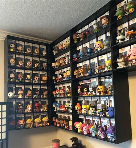 Funko Pop Vinyl Display Case Shelf DIY Ideas - Toy Collection Room Man ...