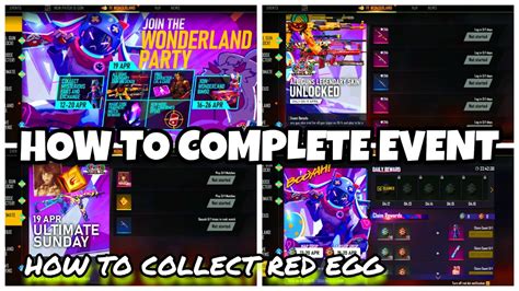 FREE FIRE WONDERLAND EVENT FULL DETAILS || HOW TO COMPLETE WONDERLAND EVENT IN FREE FIRE - YouTube