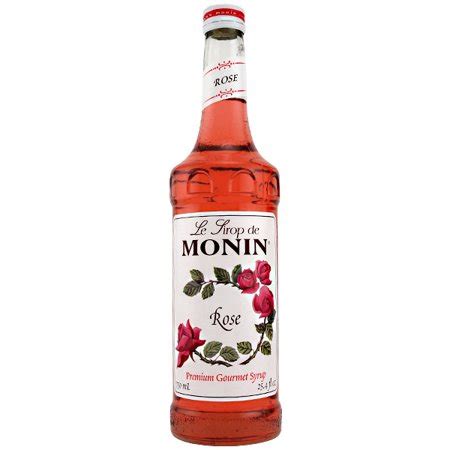 Monin Rose Cocktail Syrup - 750ml - Walmart.com