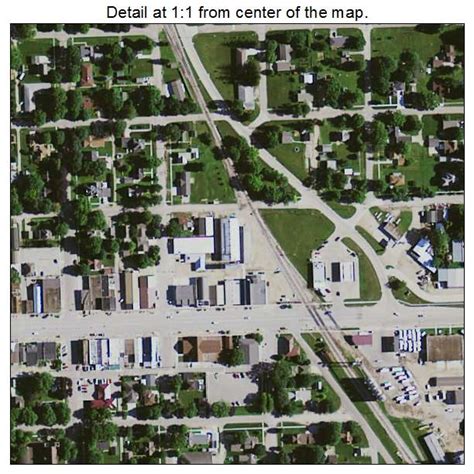 Aerial Photography Map of St Ansgar, IA Iowa