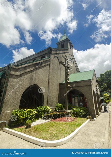 Tagaytay, Philippines - the Pink Sisters Convent and Chapel in Tagaytay. Editorial Stock Photo ...