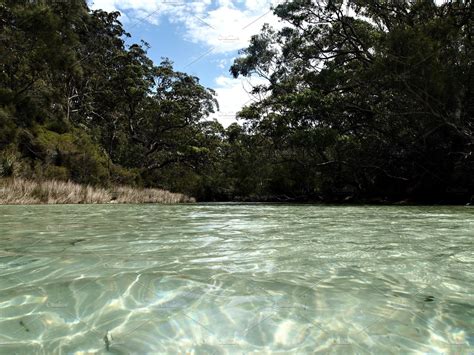 Clear Water River | Nature Stock Photos ~ Creative Market