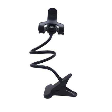 Phone Holder Bed Gooseneck Mount Flexible Arm 360 Mount Clip Bracket ...