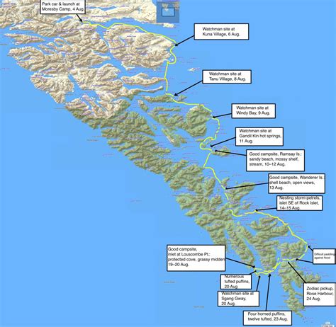 Gwaii Haanas National Park, Haida Gwaii, BC 4–24 Aug 2017 | WestCoastPaddler Forums