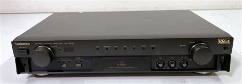 Lot 35 - TECHNICS EQUIPMENT - AMPLIFIERS.