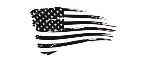 Free Black And White Pictures Of The American Flag, Download Free Black ...