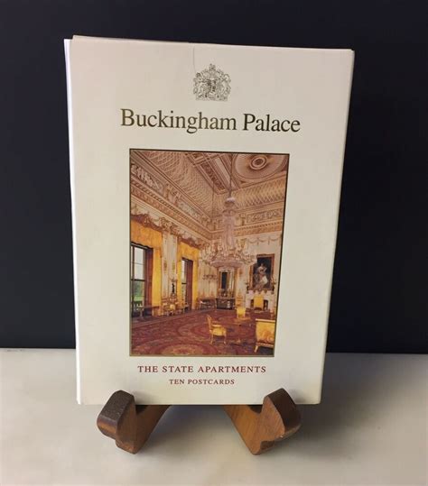 Buckingham Palace Postcards w/Embossed Portfolio Complete Lot of 10 ...