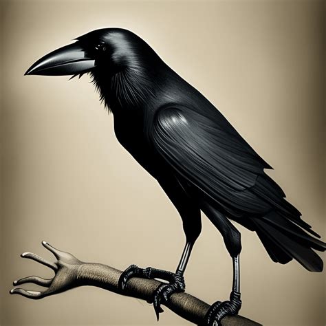 Crows DeviantArt Hyper Realistic Dark Illustration with Intricate ...