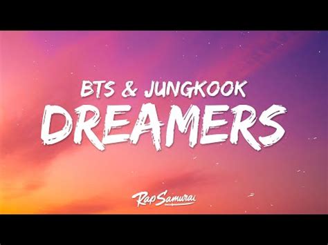 Download BTS Jung Kook Dreamers Lyrics World Cup Song 2022.mp3 ...