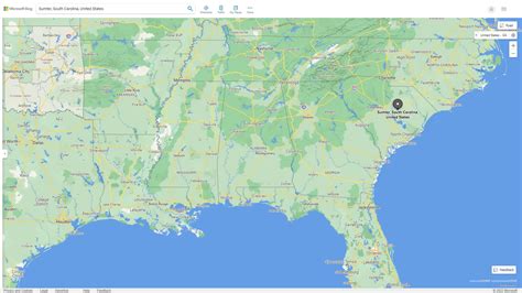 Sumter, South Carolina Map